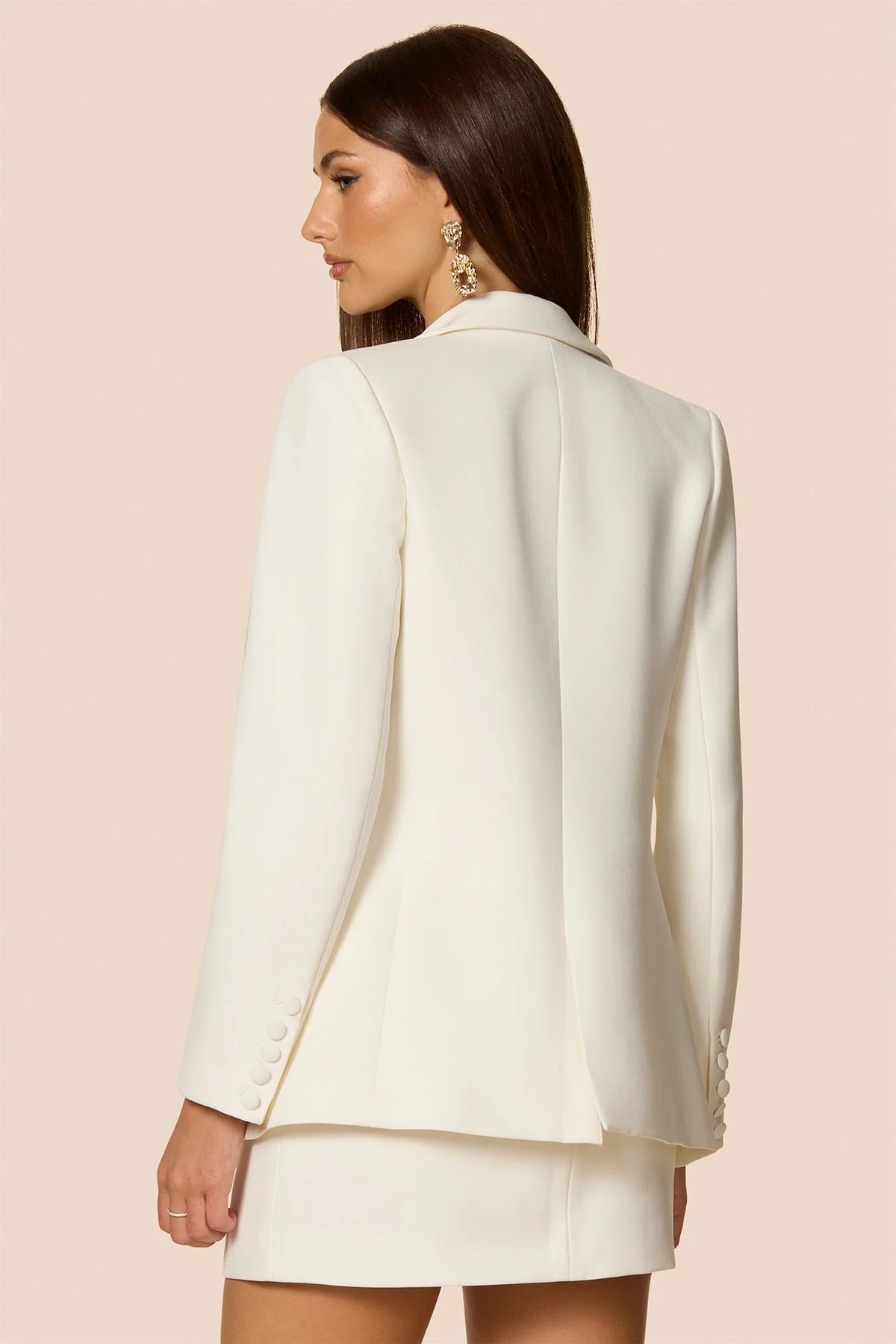 Nookie Monde Mini Skirt | Ivory