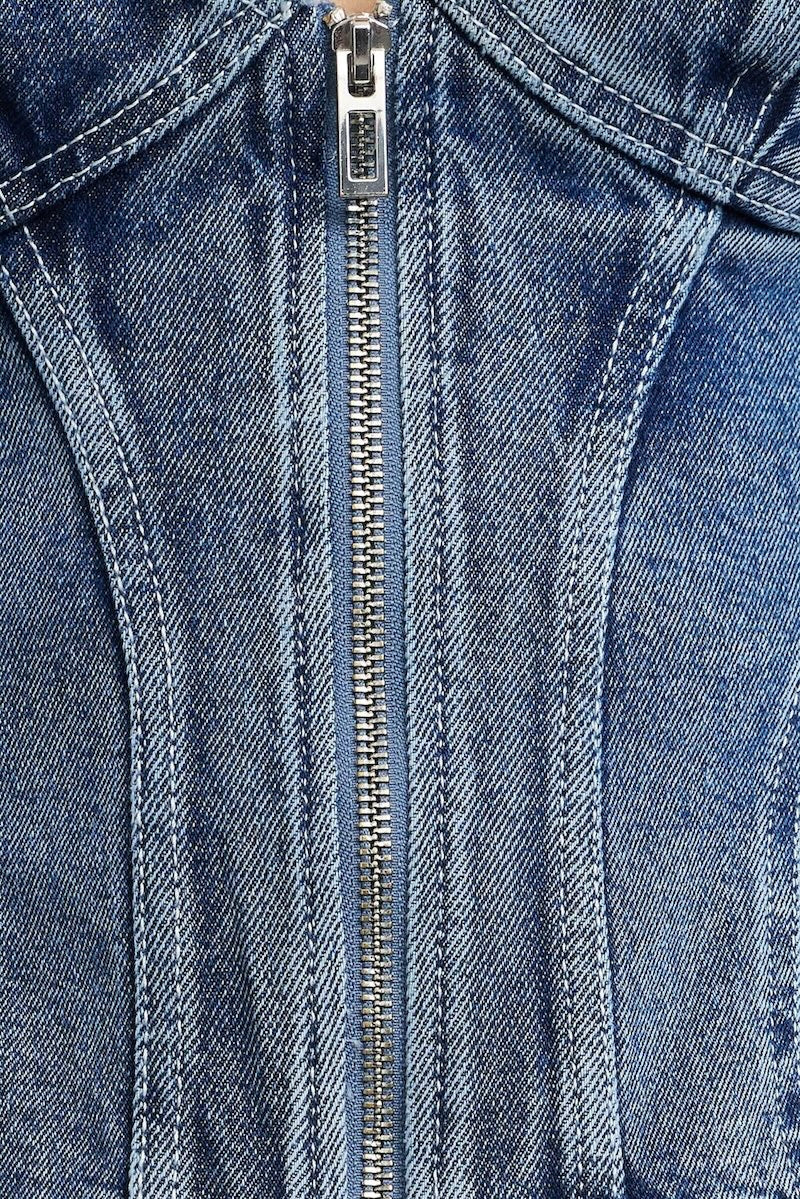 Significant Other Sabrina Top | Washed Indigo