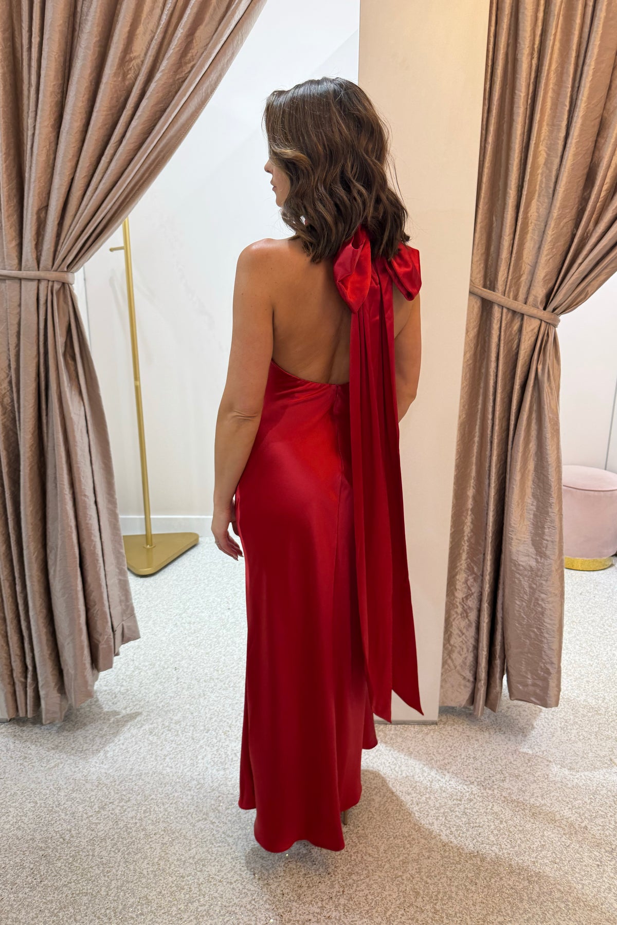 Misha Evianna Dress | Cherry