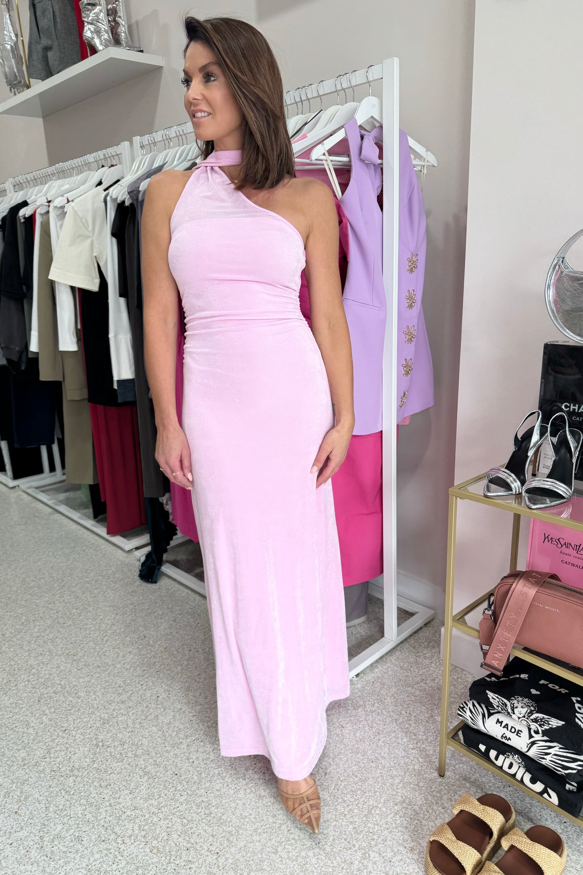 Ownley Guiliana Maxi Dress | Lilac