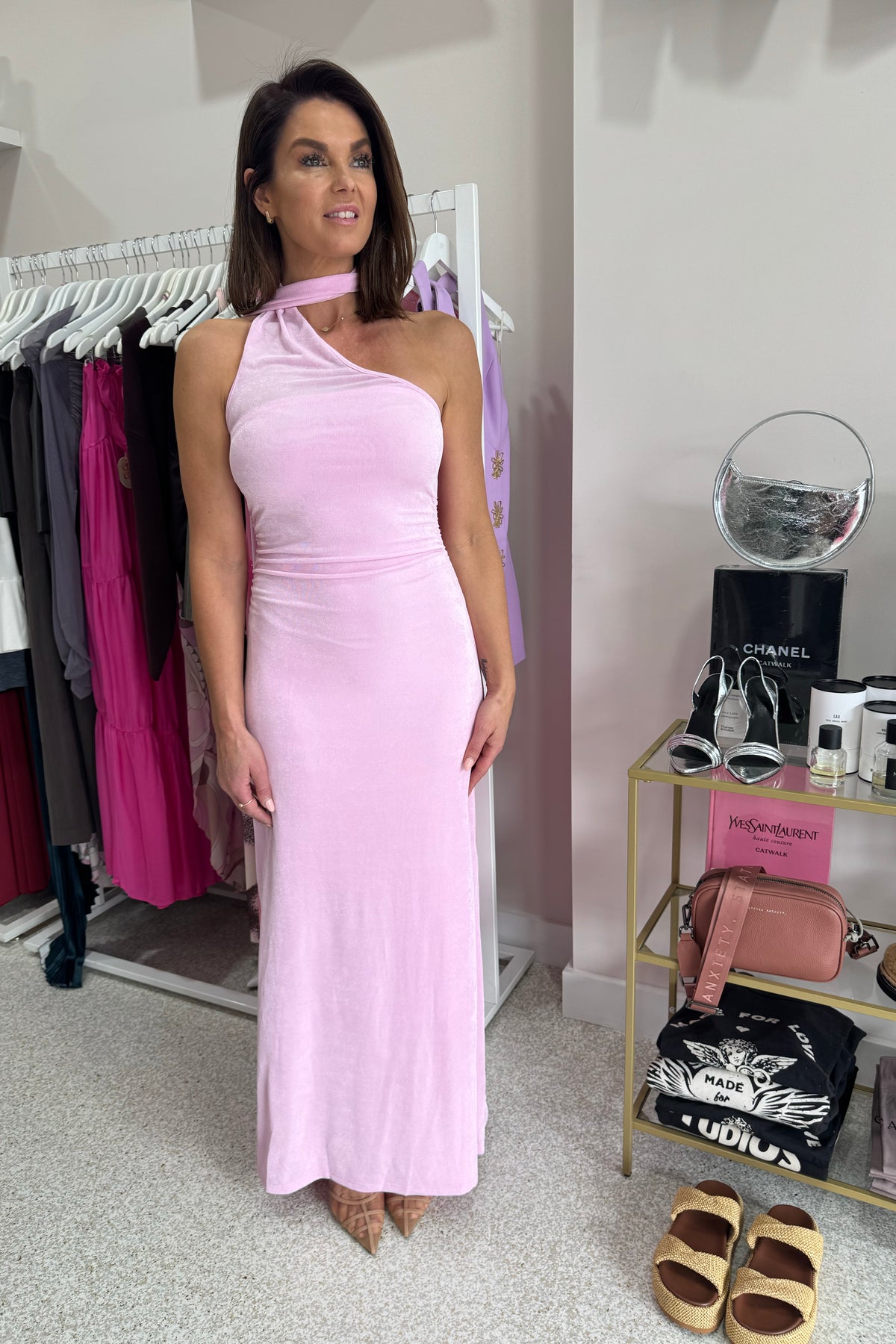 Ownley Guiliana Maxi Dress | Lilac