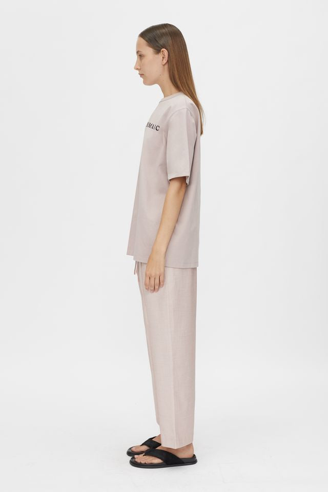 C&M Camilla & Marc Capella Overized Logo Tee| Birch