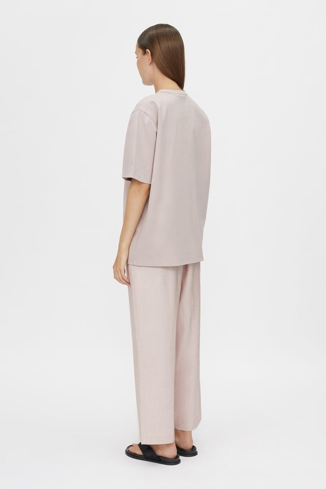 C&M Camilla & Marc Capella Overized Logo Tee| Birch