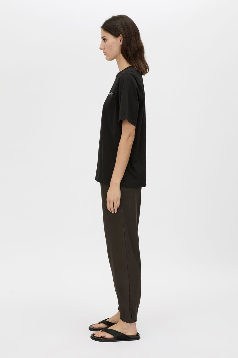 C&M Camilla & Marc Capella Oversized Logo Tee| Black