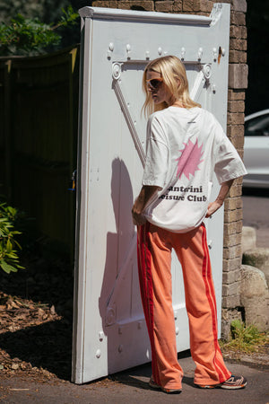 Araminta James Santorini Oversized Tee | Warm White