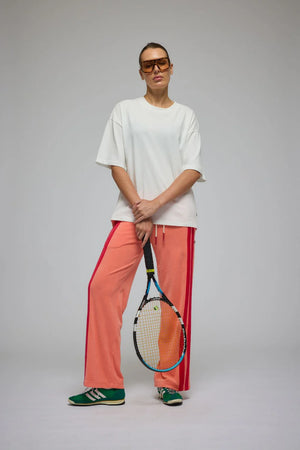 Araminta James Santorini Oversized Tee | Warm White