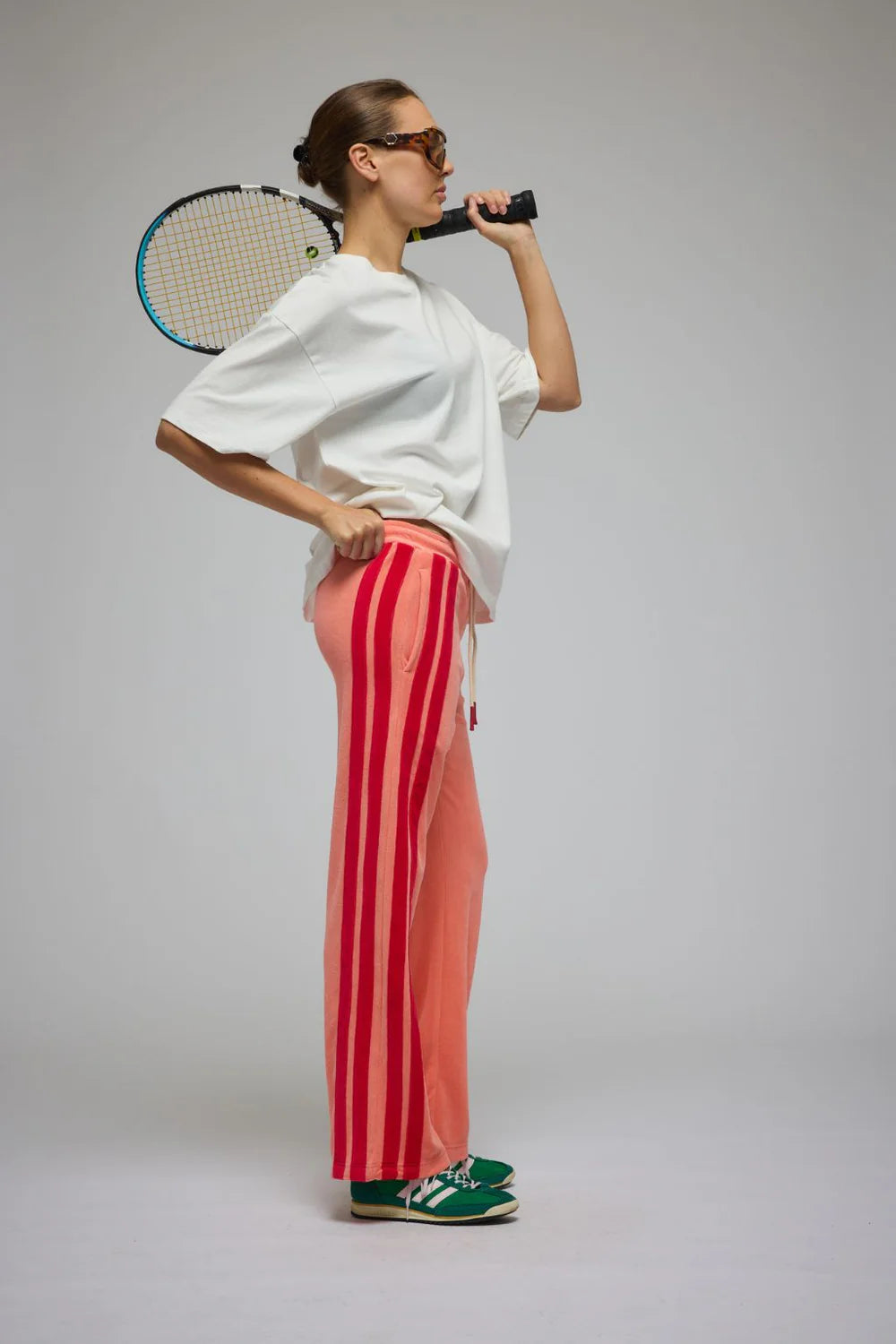 Araminta James Santorini Oversized Tee | Warm White