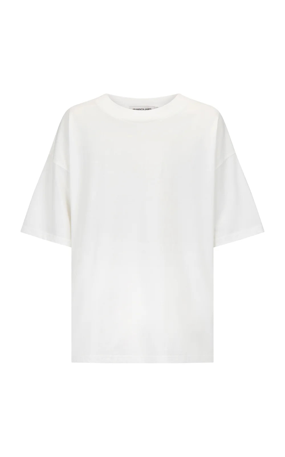 Araminta James Santorini Oversized Tee | Warm White