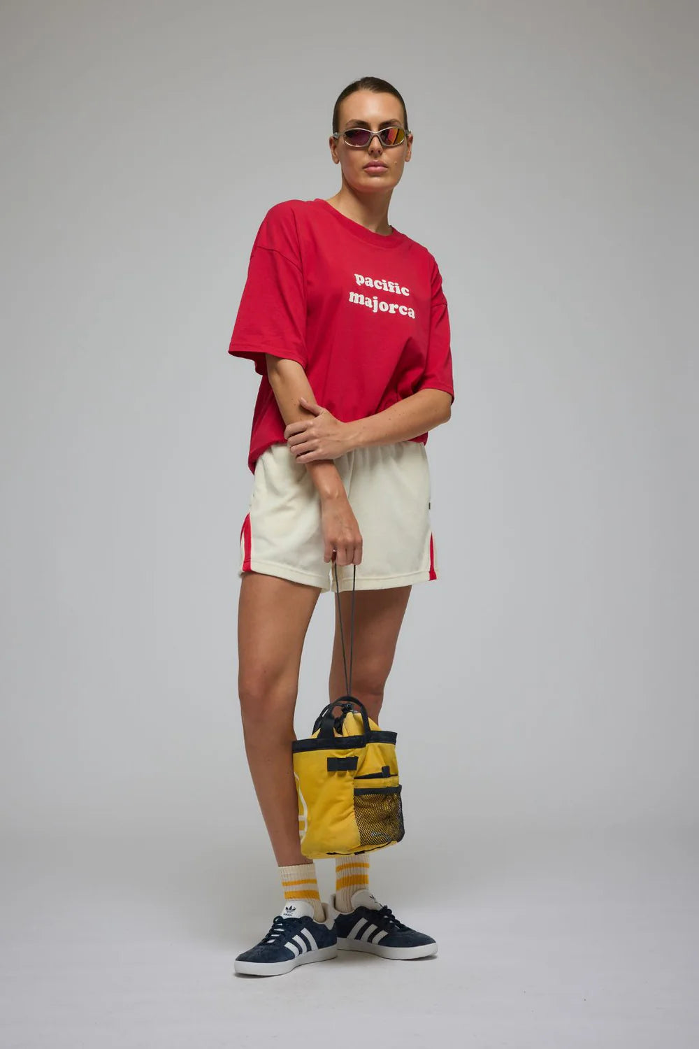 Araminta James Pacific Majorca Oversized Tee | Washed Cherry Pie