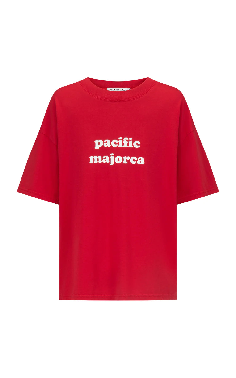 Araminta James Pacific Majorca Oversized Tee | Washed Cherry Pie