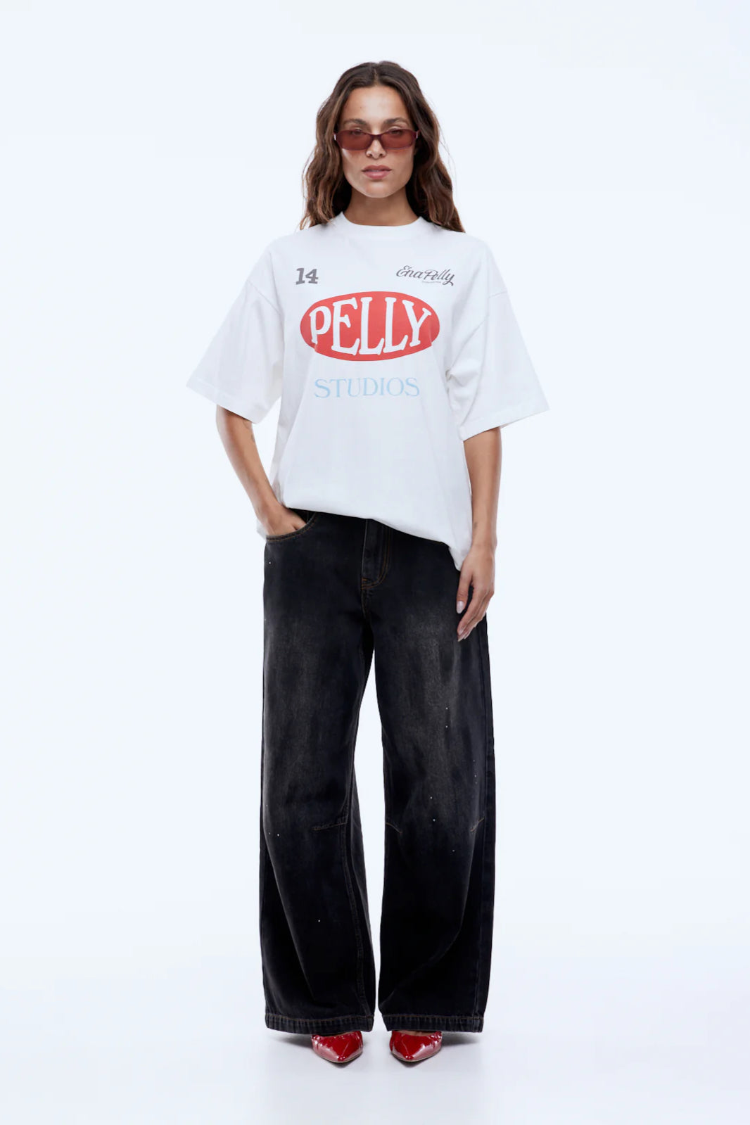 Ena Pelly Sport Tee | Vintage White