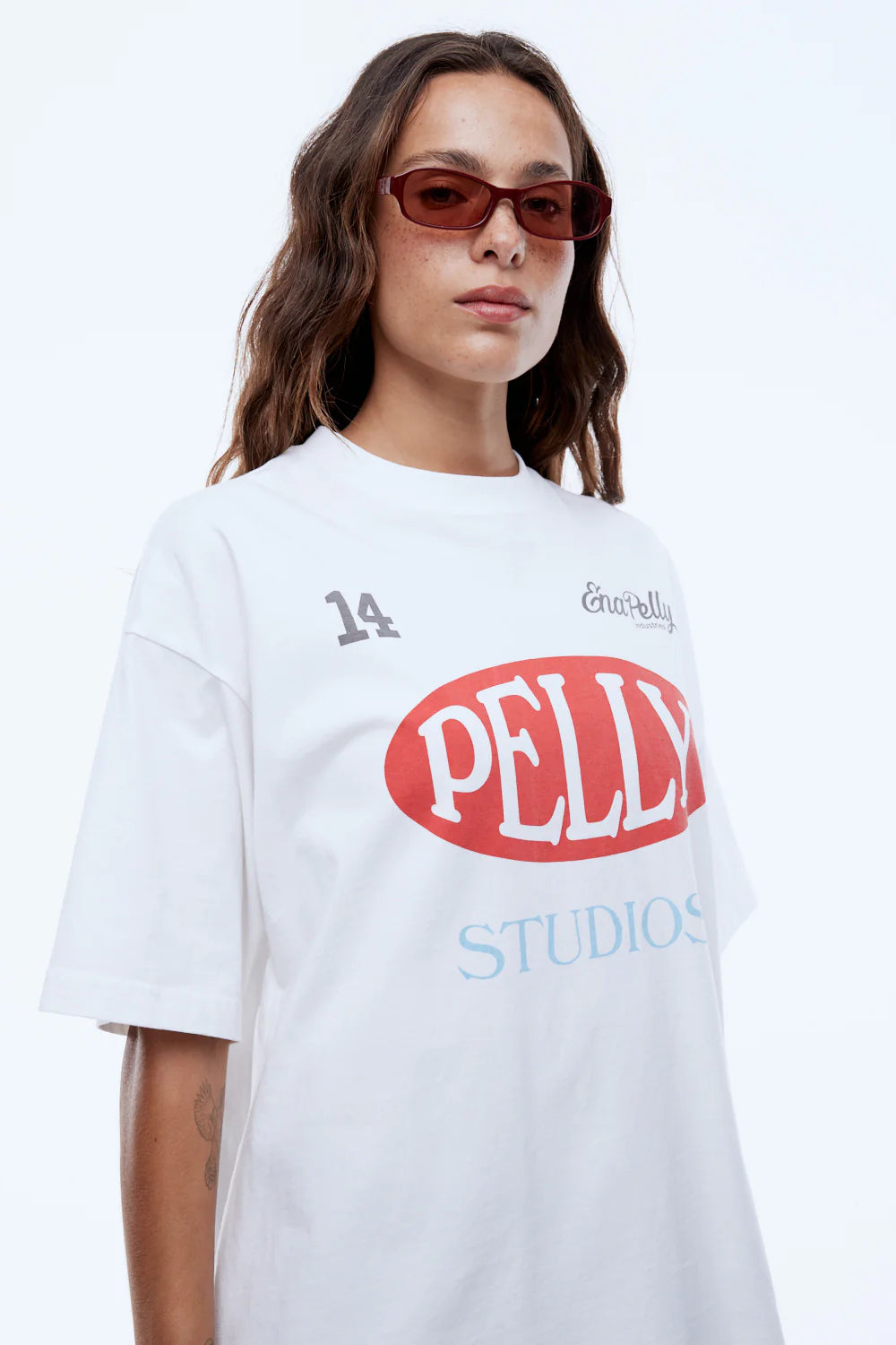Ena Pelly Sport Tee | Vintage White