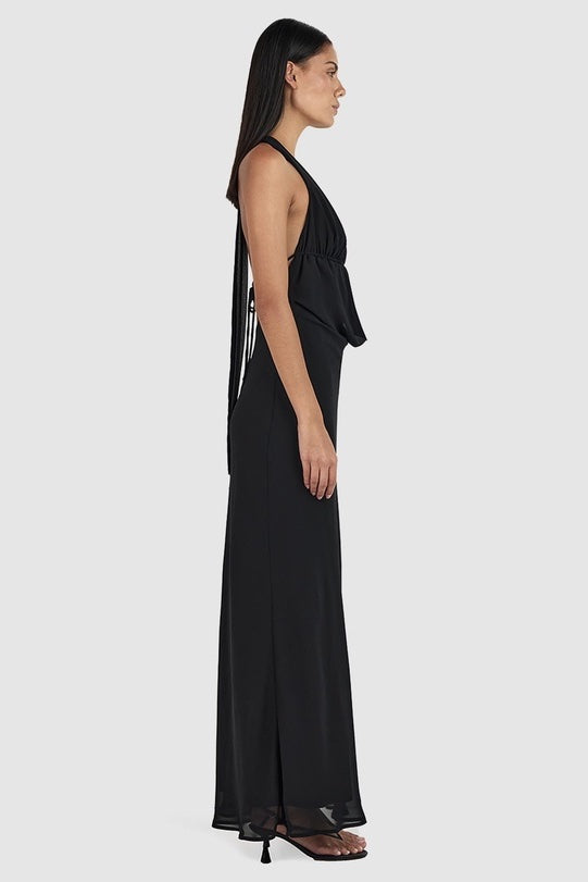 Ownley Magson Maxi Dress | Black