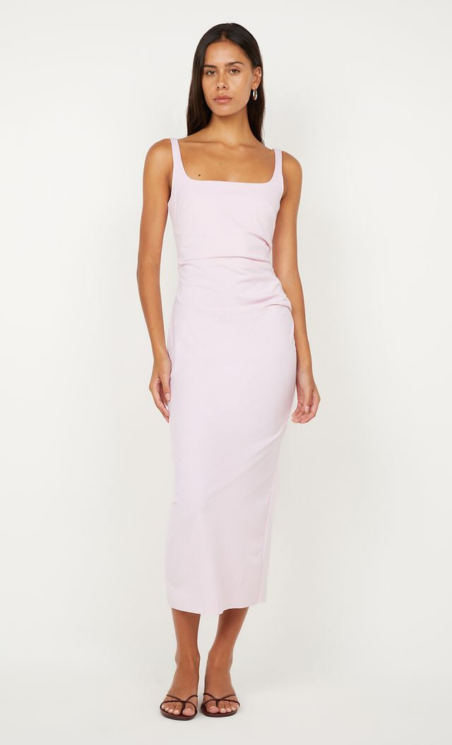 bec and bridge avenue midi dress Emerald Avenue Asymmetric Midi Dress