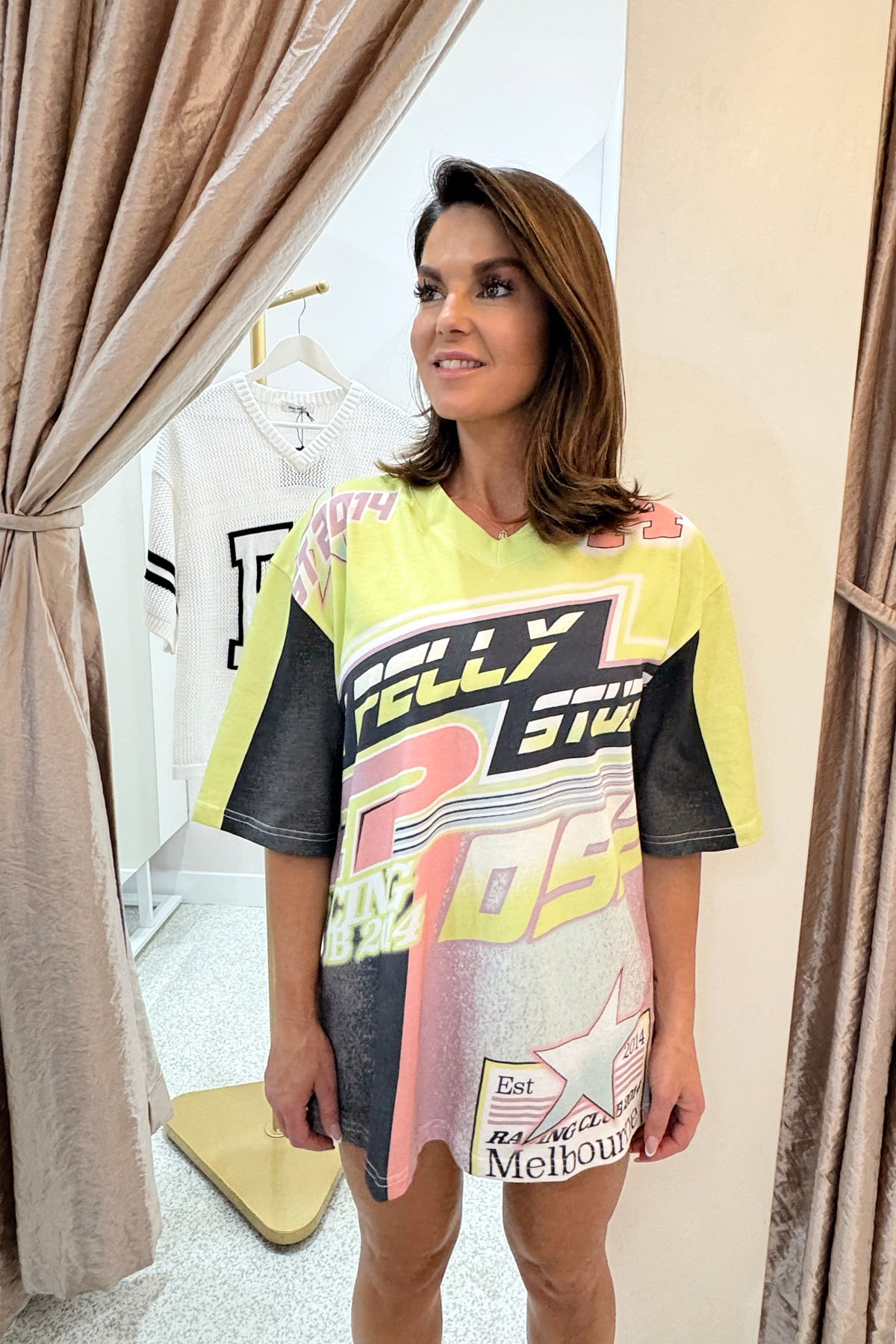 Ena Pelly Racing Club Jersey Tee | Multi