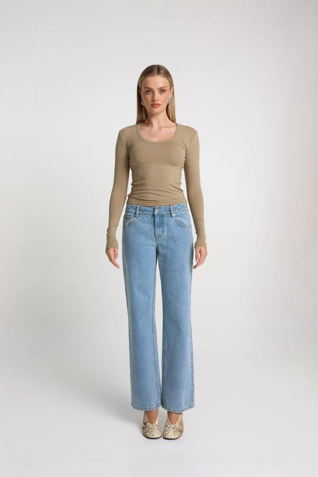 Madison The Label Malani Top | Sage