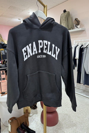 Ena Pelly Cassie Oversized Hoodie | Phantom / Charcoal