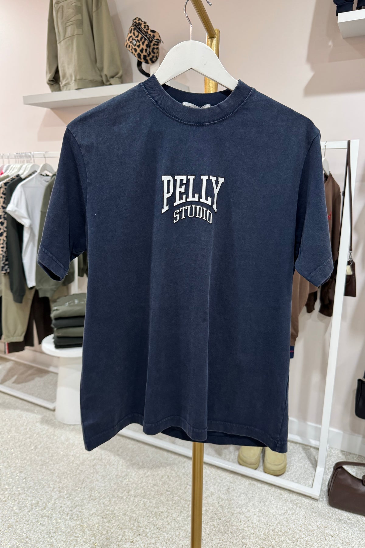 Ena Pelly Sophia Relaxed Tee | Washed Navy