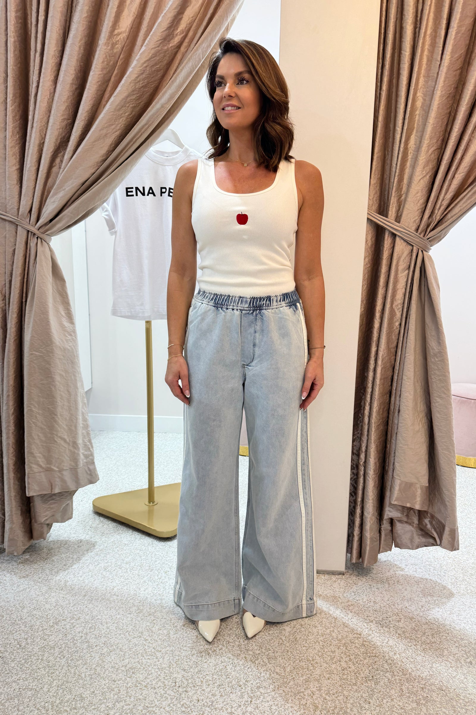 Ena Pelly Gabby Relaxed Jean | Light Blue