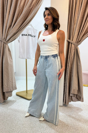 Ena Pelly Gabby Relaxed Jean | Light Blue