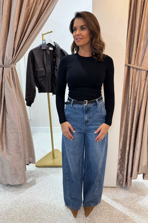 Bayse Brand Nyla Top | Black