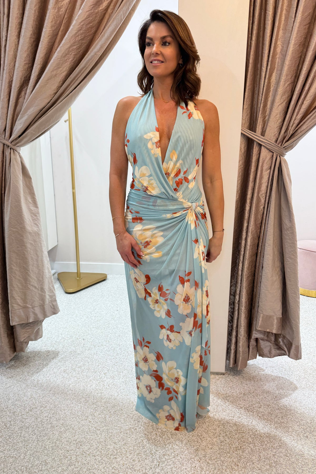 Bec + Bridge Calliope Drape Maxi Dress | Sonara Floral