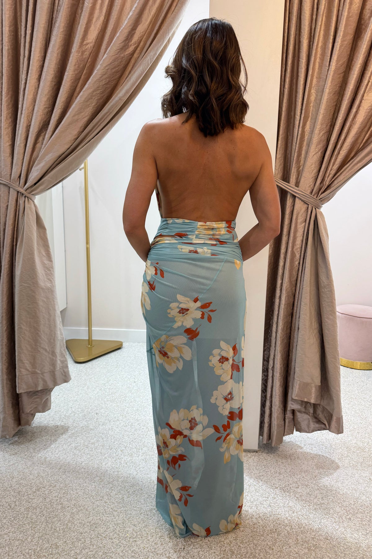 Bec + Bridge Calliope Drape Maxi Dress | Sonara Floral