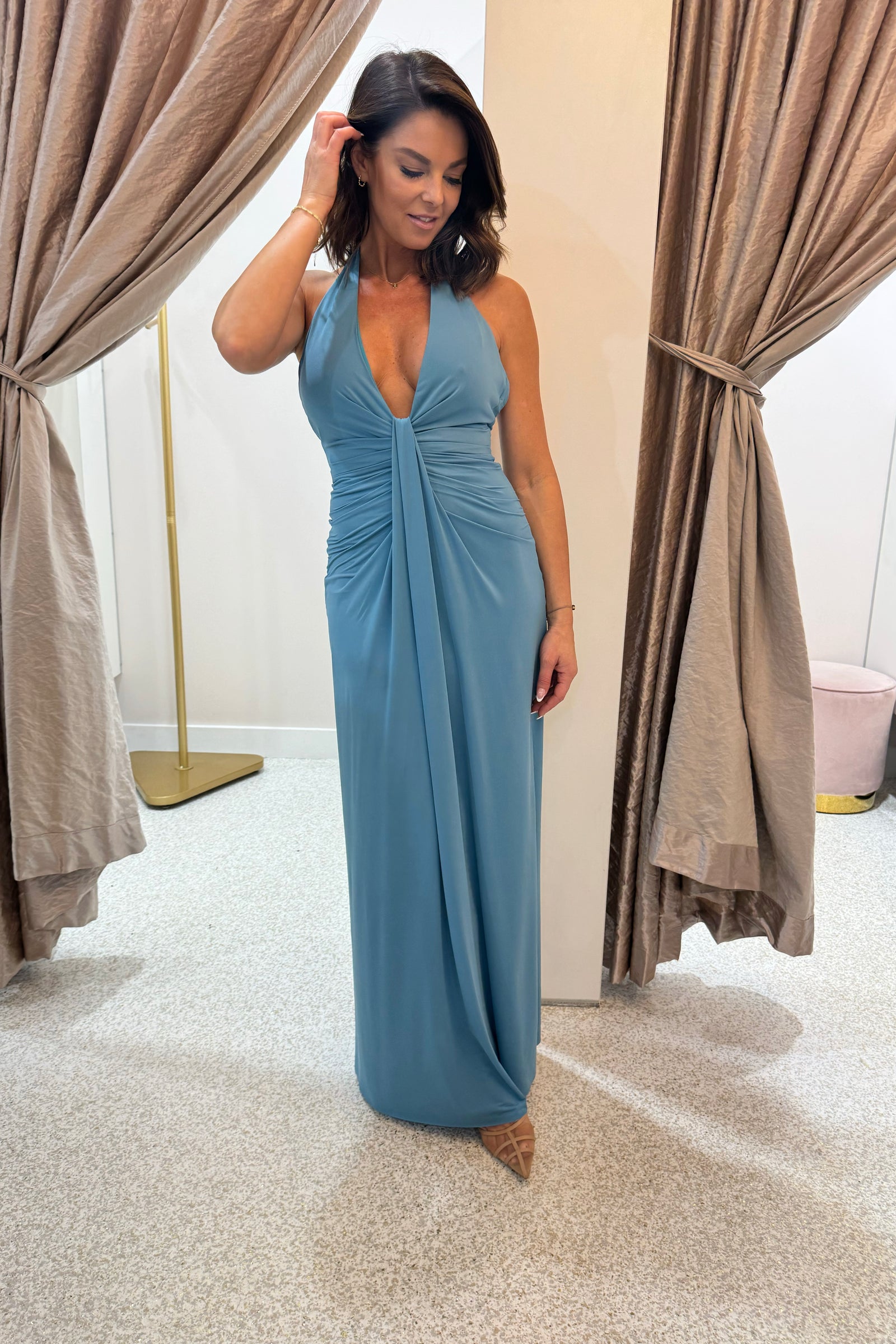 Bec + Bridge Tillie Drape Maxi Dress | Seaform