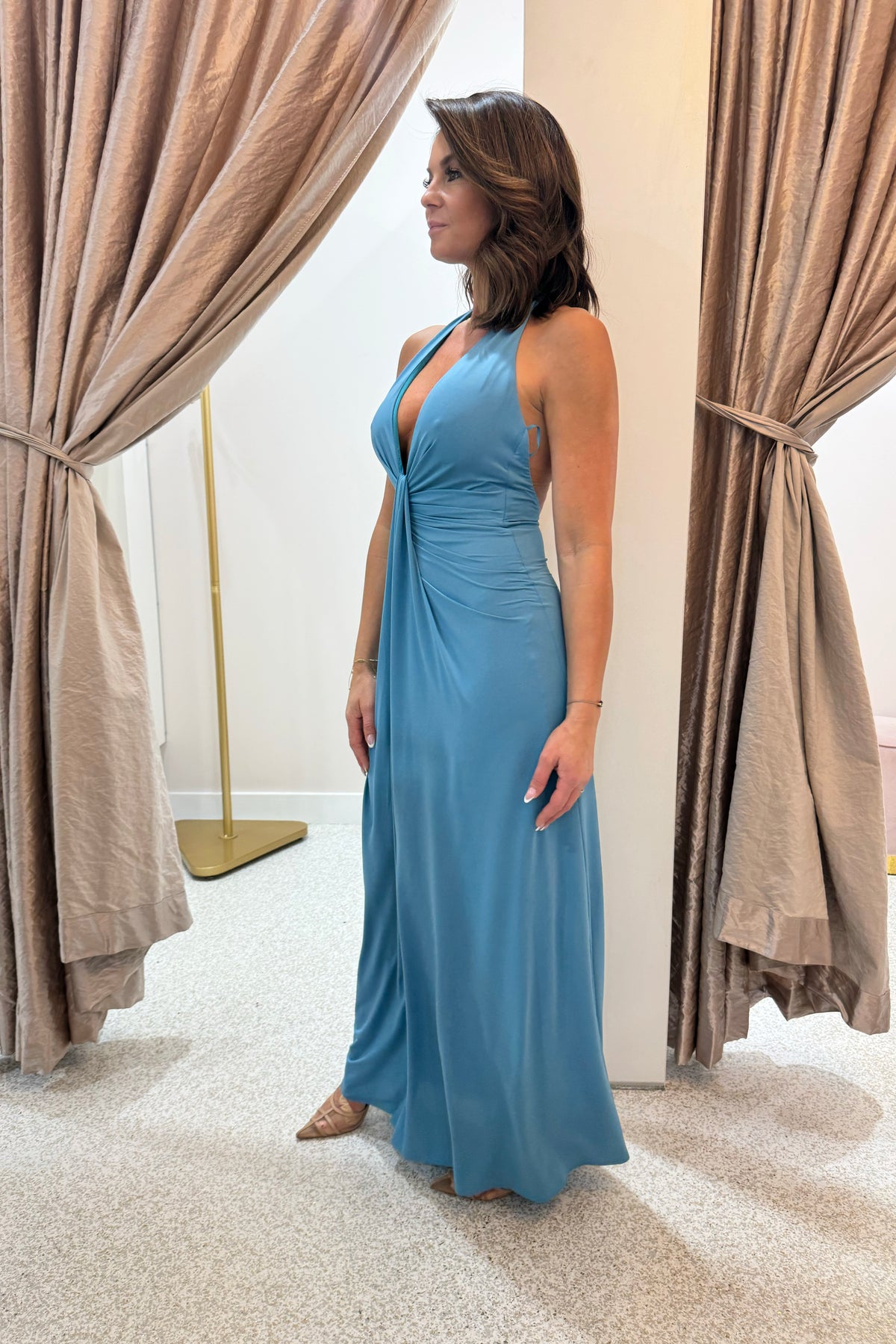 Bec + Bridge Tillie Drape Maxi Dress | Seaform