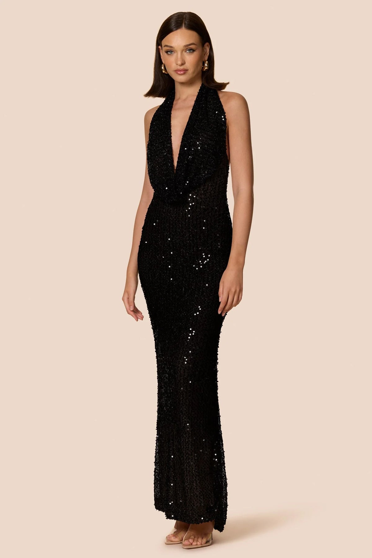 Nookie Suri Gown | Black