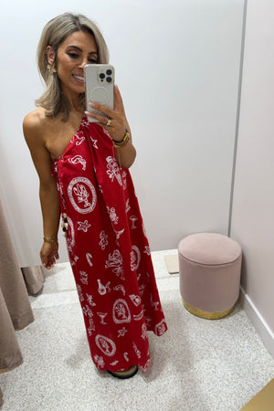 Chosen By Fifi & Annie The Christmas Day Dress | Red