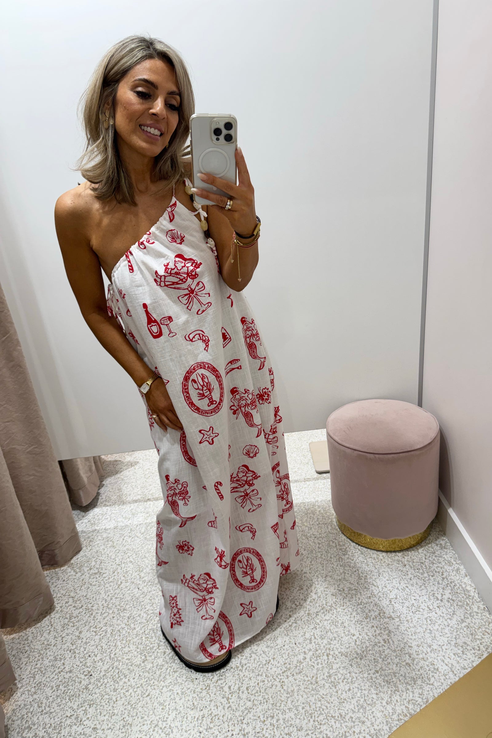 Chosen By Fifi & Annie The Christmas Day Dress | White || BEST SELLER RESTOCKED