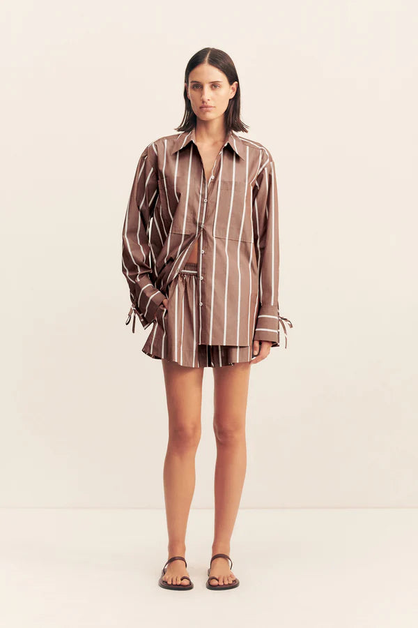 Shona Joy Spencer Short | Cafe Au Lait