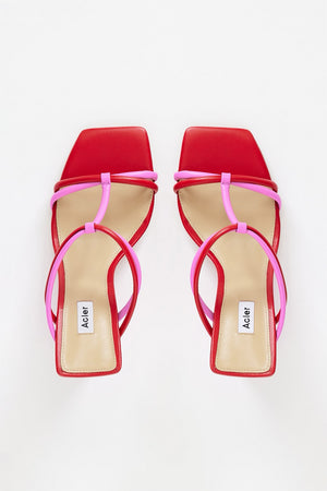 Acler Clarkson Wedge | Ultraviolet Rosso