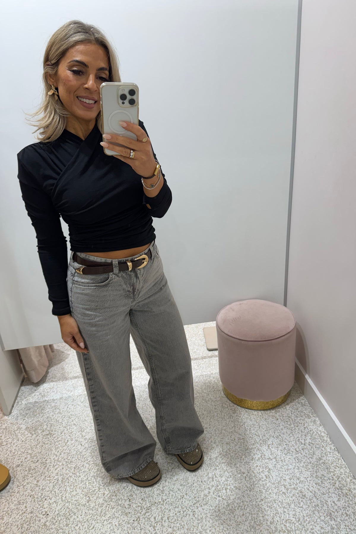 Madison The Label Adalia Top | Black