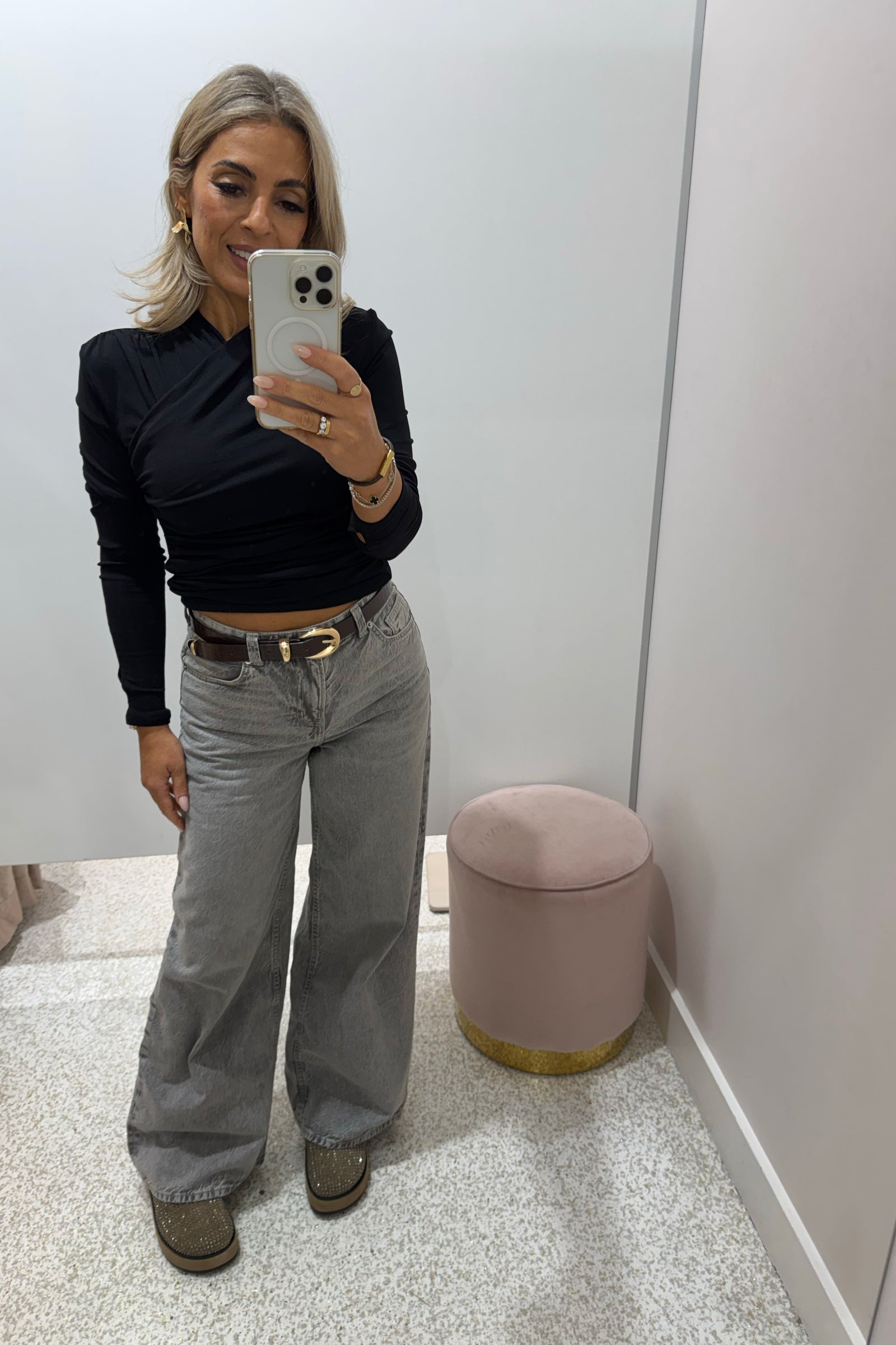 Madison The Label Adalia Top | Black