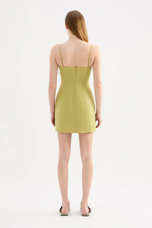 Nude Lucy Carmela Linen Mini Dress | Kiwi
