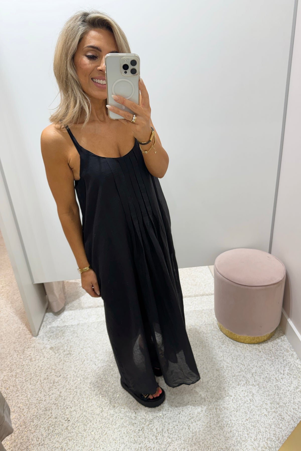 Chosen By Fifi & Annie The Esther Maxi Dress | Black
