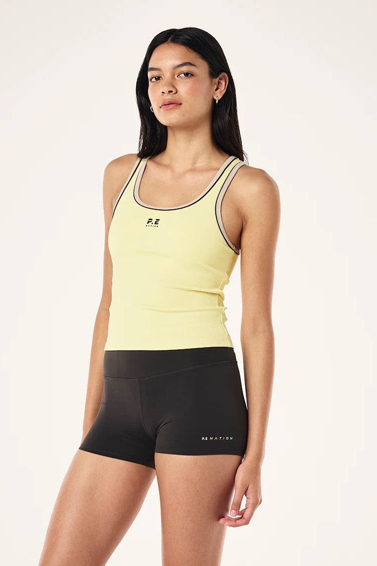P.E Nation Nexus Rib Tank | Lemonade