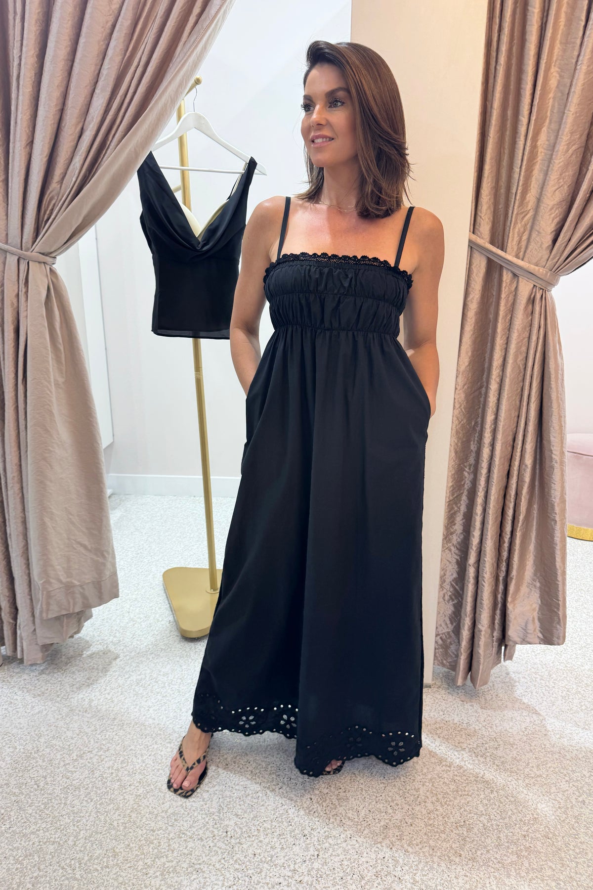 Remain Leilani Maxi Dress | Black