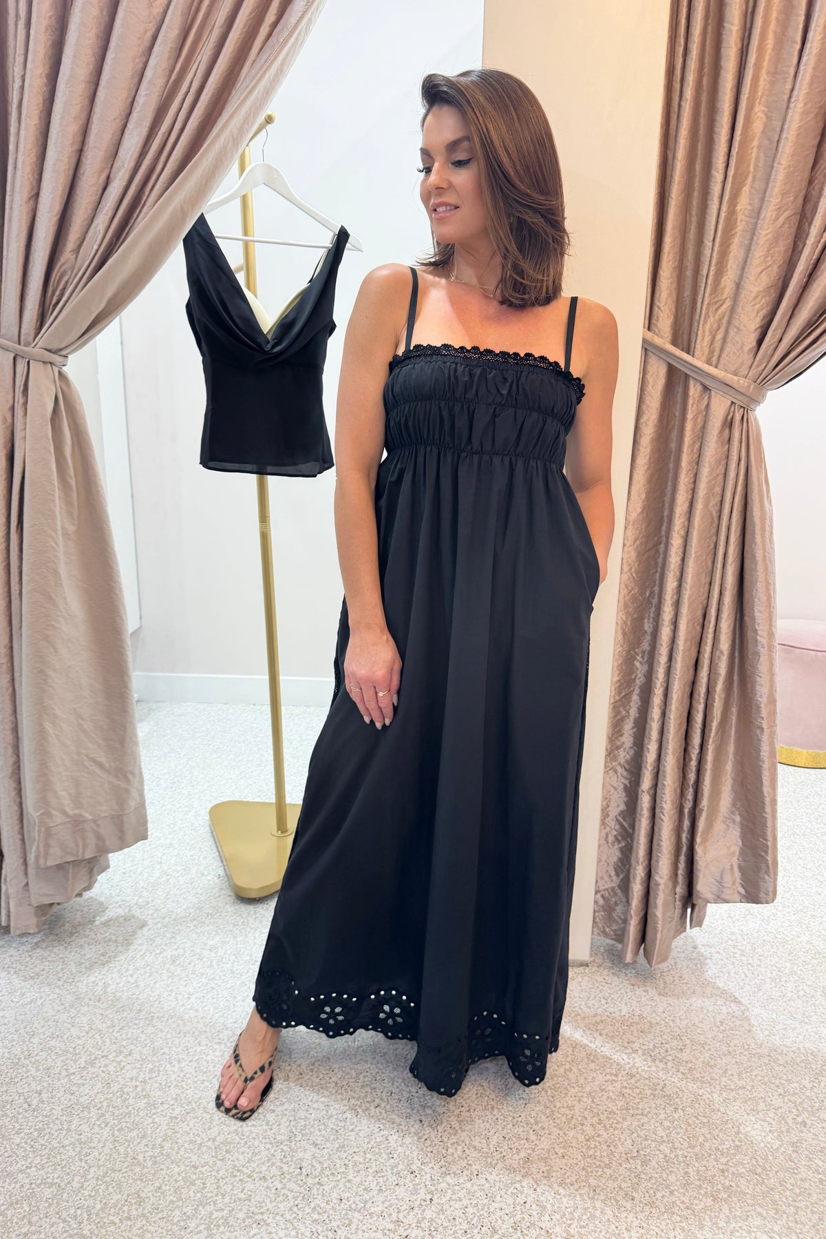 Remain Leilani Maxi Dress | Black