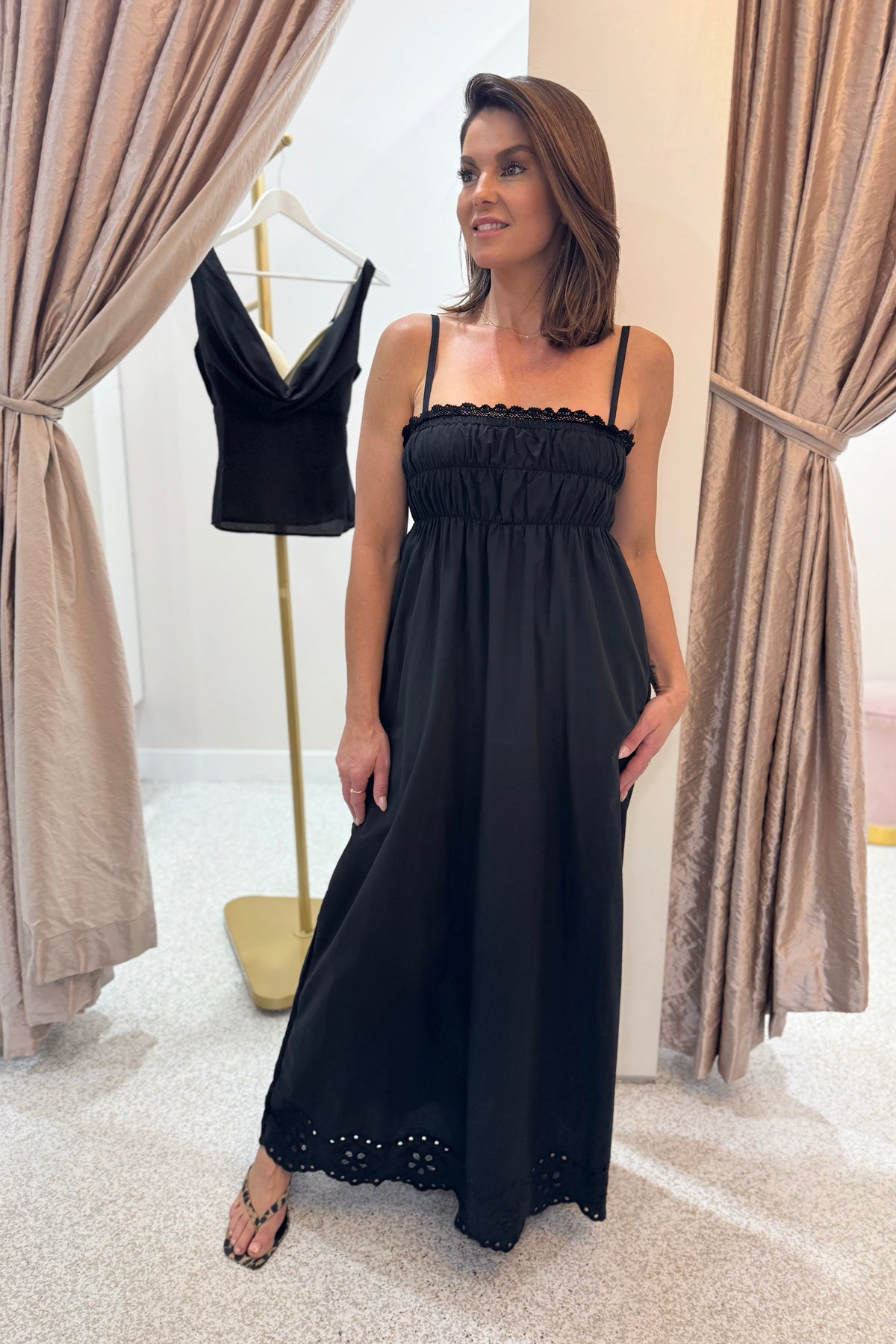 Remain Leilani Maxi Dress | Black