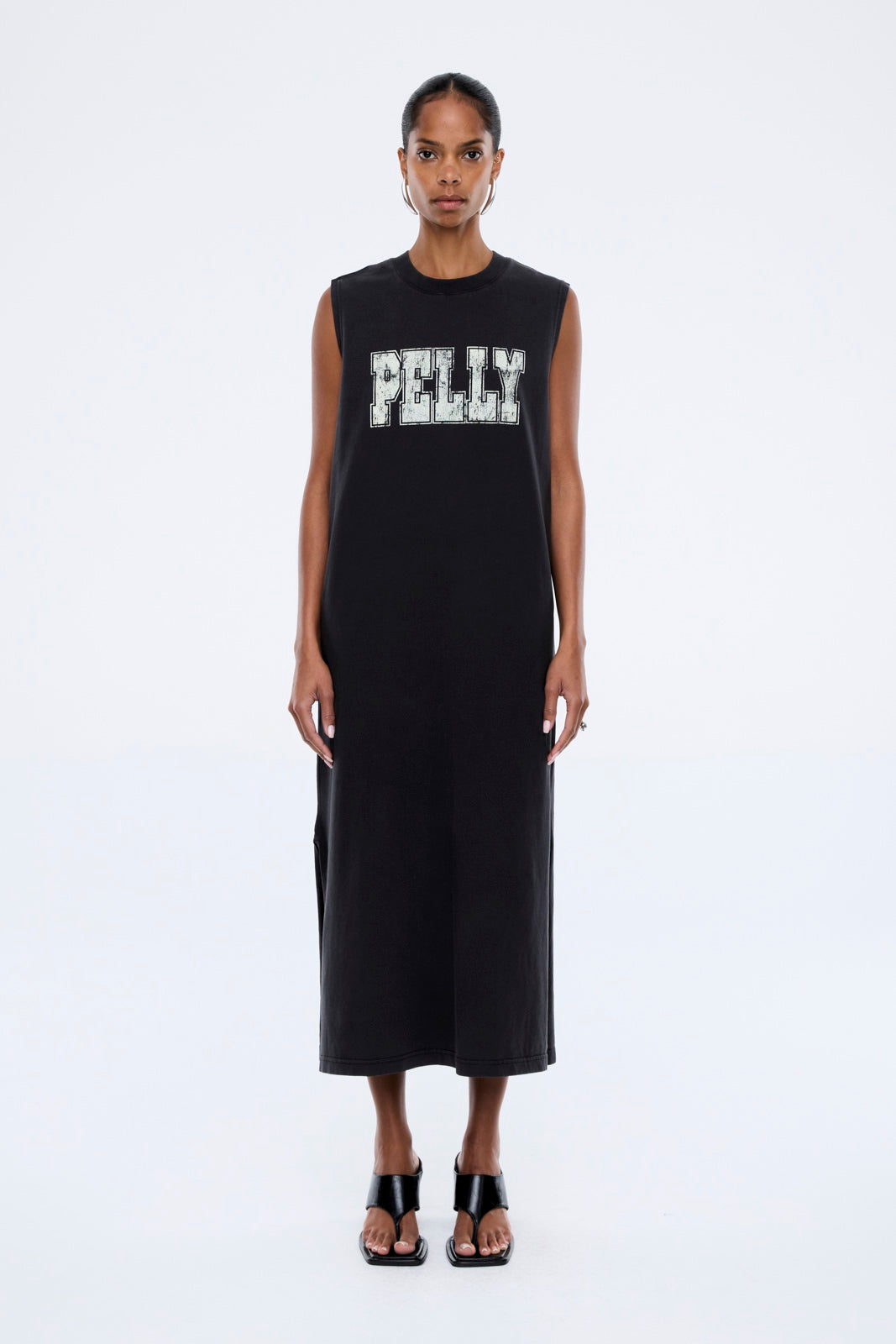 Ena Pelly World Tour Tank Dress | Washed Black