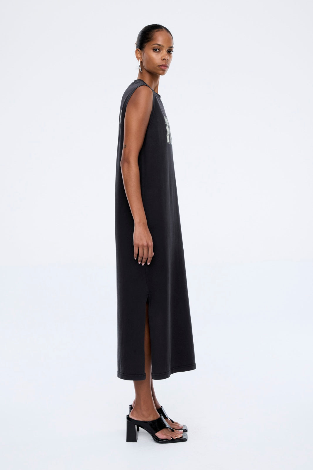 Ena Pelly World Tour Tank Dress | Washed Black