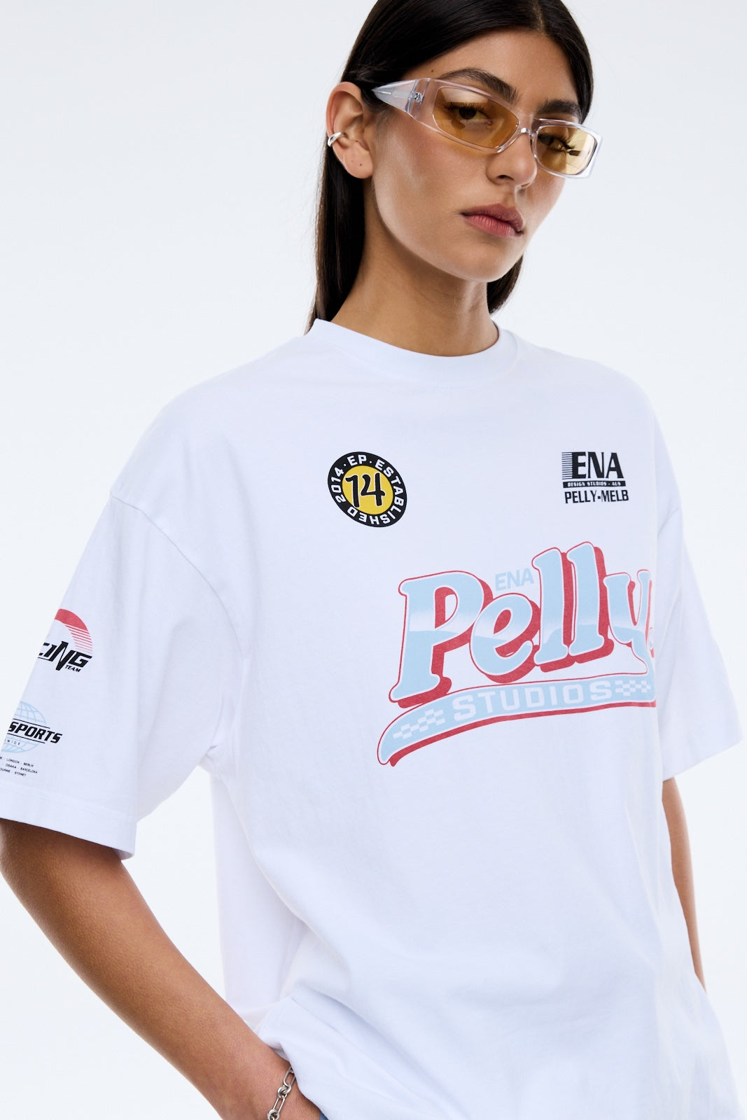 Ena Pelly EP Studios Tee | White