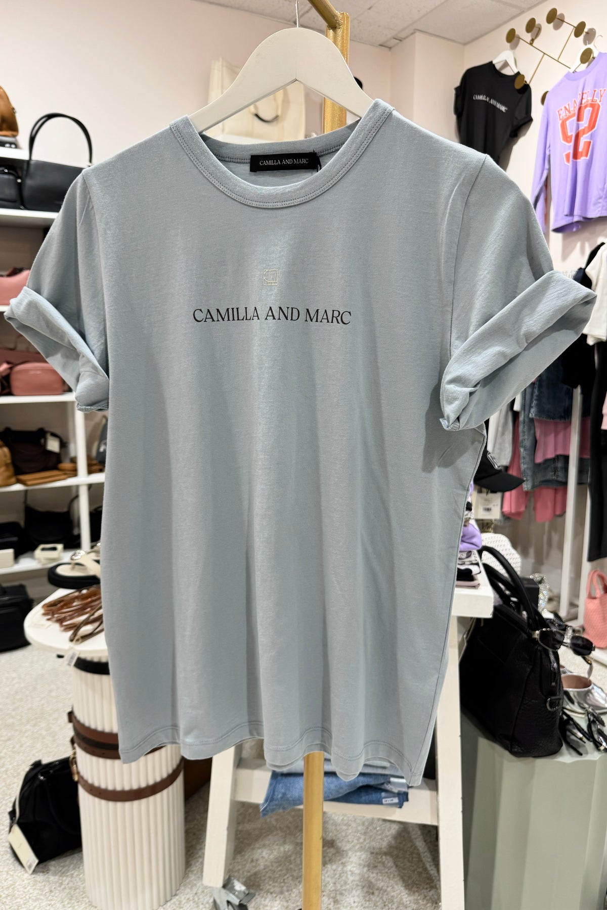 C&M Camilla & Marc Grayson Tee | Misty Blue