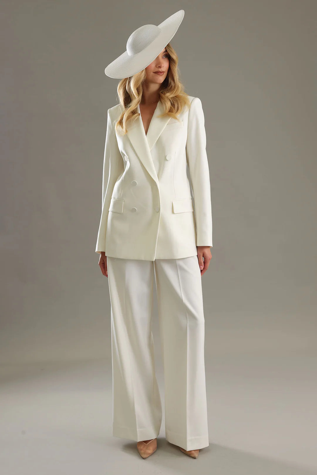 Morgan & Taylor Macy Boater | White