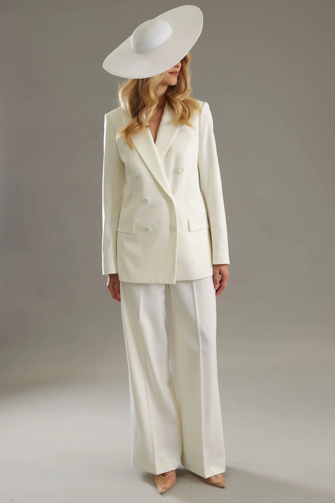 Morgan & Taylor Macy Boater | White