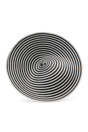 Morgan & Taylor Erika Fascinator | Black / White
