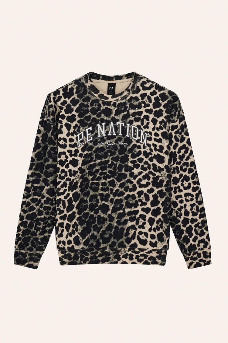 P.E Nation Heritage Sweat | Leopard Print